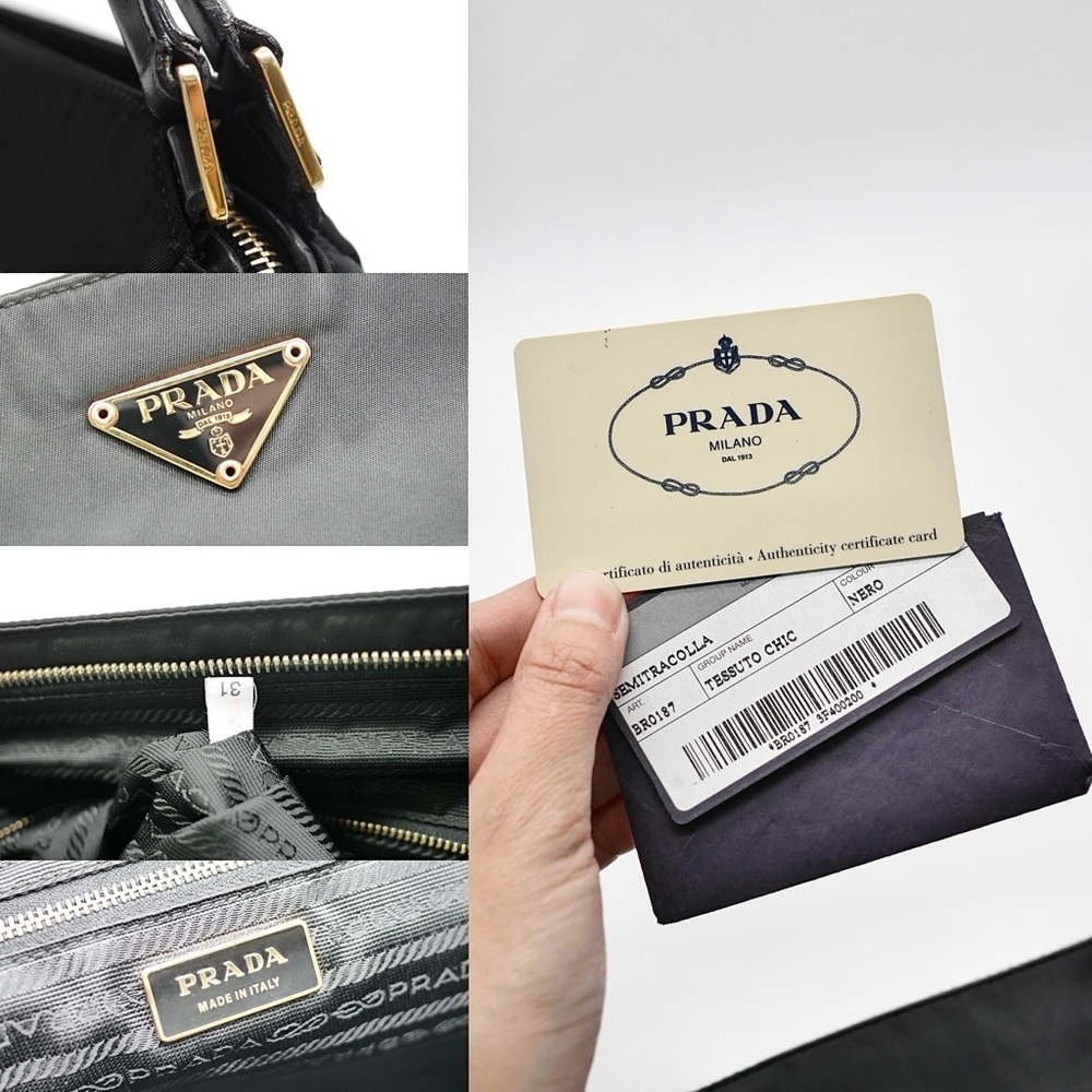 🍓PRADA Nylon Tessuto Tote - Picture 7 of 14